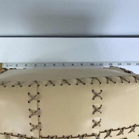 Authentic Berge Italian Leather Patchwork Purse! - Picture 10 of 11